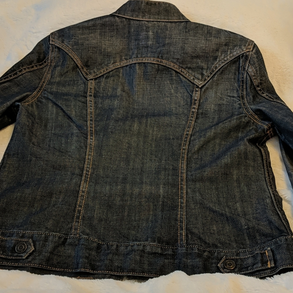 Gap Denim Jean Jacket, Medium - Euc - image 3